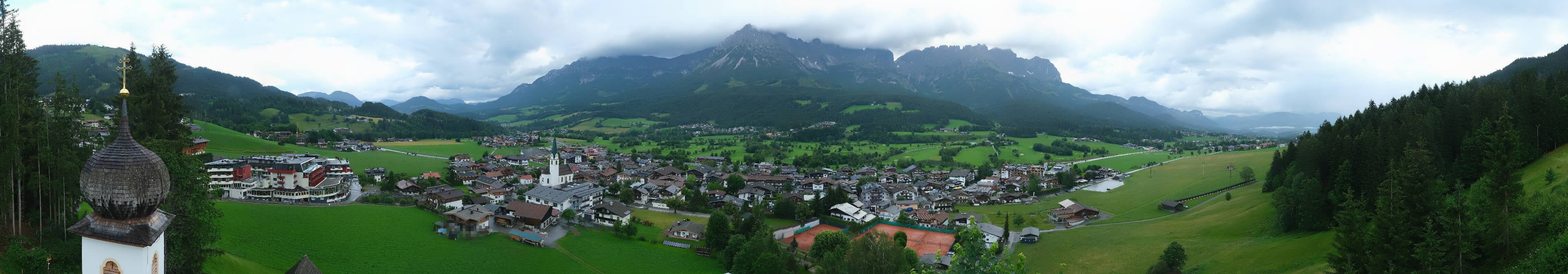 Archiv Foto Webcam Ellmau, Wilder Kaiser
