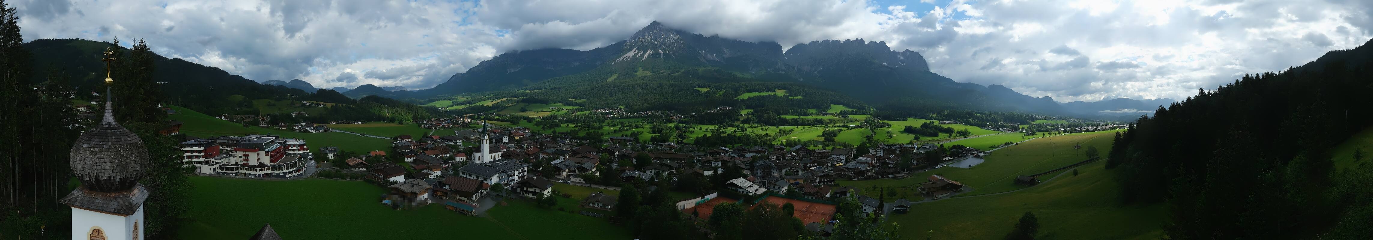 Archiv Foto Webcam Ellmau, Wilder Kaiser