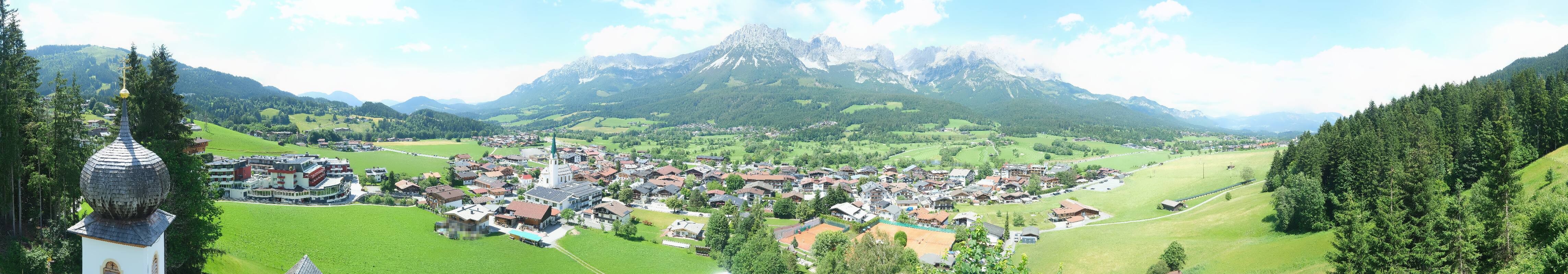 Archiv Foto Webcam Ellmau, Wilder Kaiser