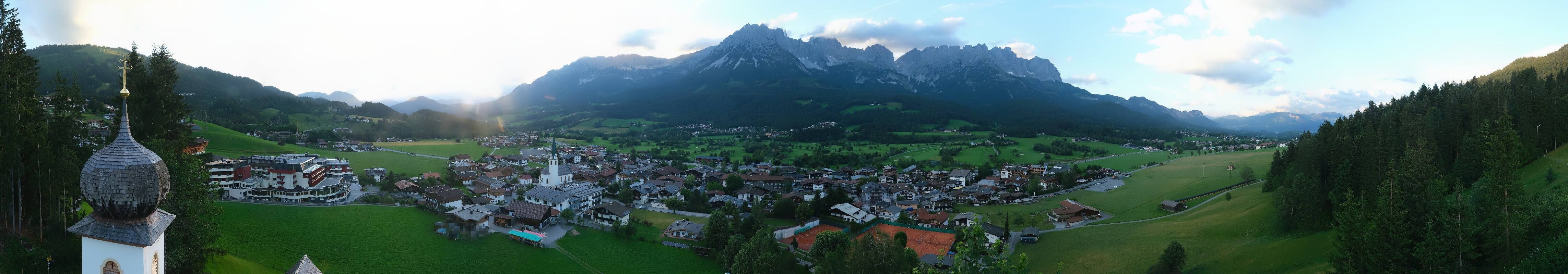 Archiv Foto Webcam Ellmau, Wilder Kaiser