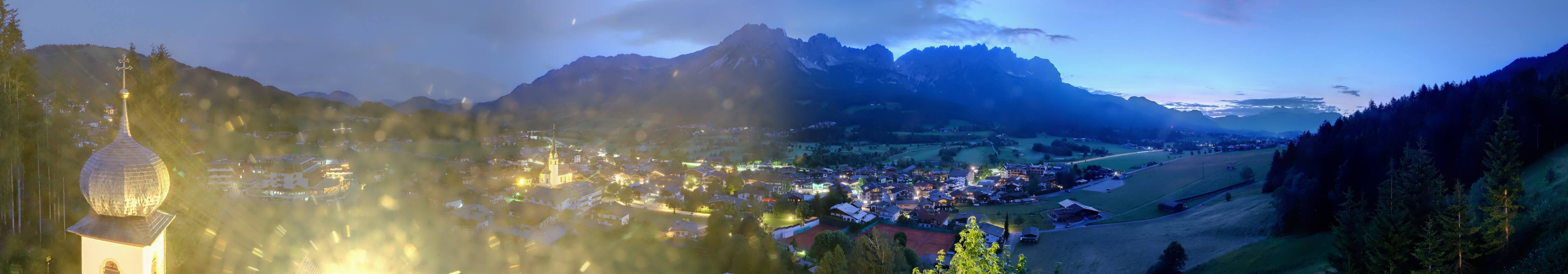 Archiv Foto Webcam Ellmau, Wilder Kaiser