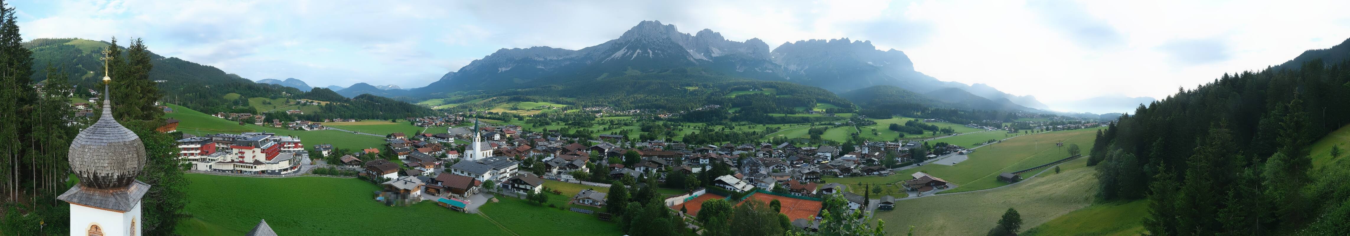Archiv Foto Webcam Ellmau, Wilder Kaiser