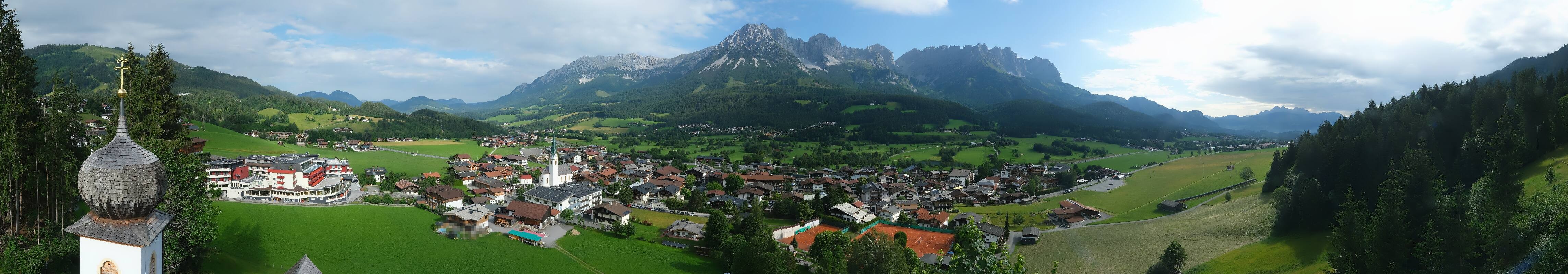 Archiv Foto Webcam Ellmau, Wilder Kaiser