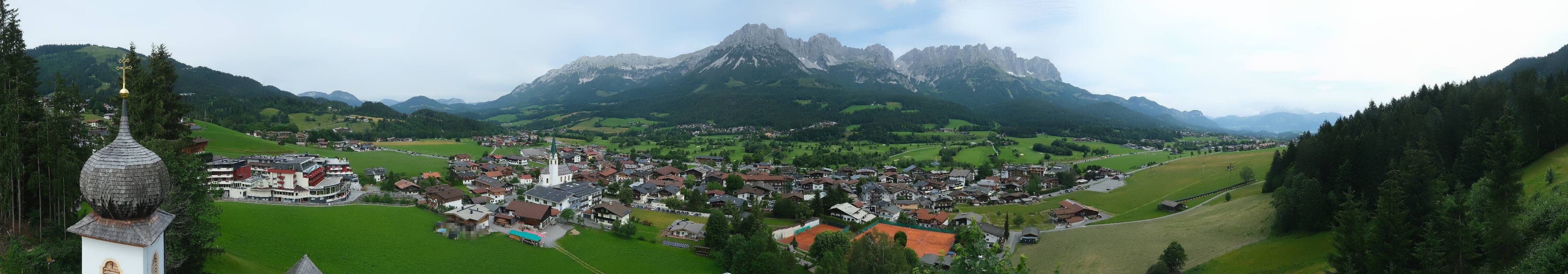 Archiv Foto Webcam Ellmau, Wilder Kaiser