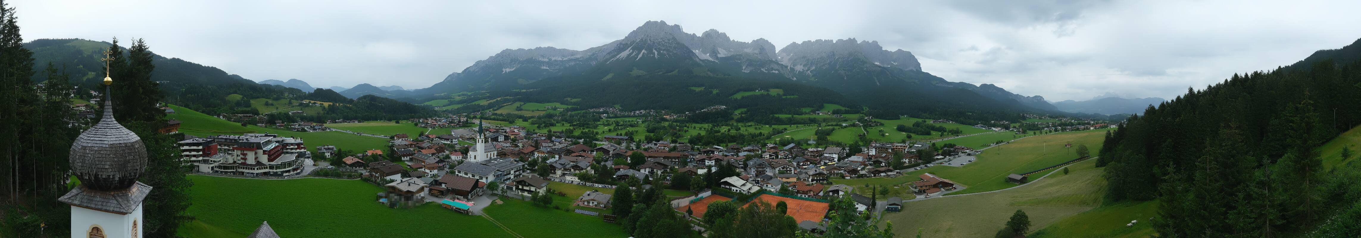 Archiv Foto Webcam Ellmau, Wilder Kaiser