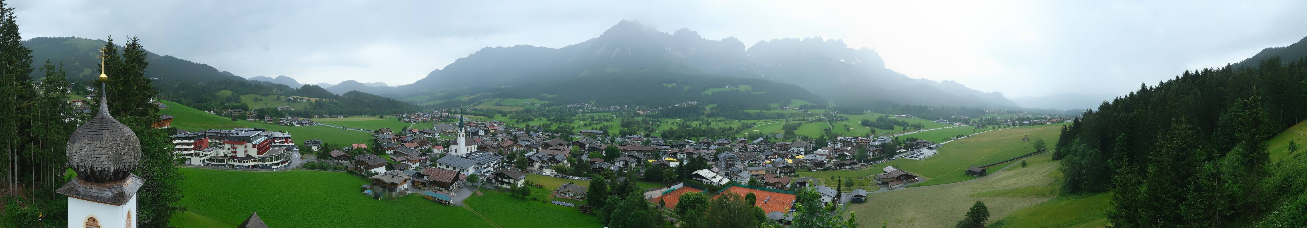 Archiv Foto Webcam Ellmau, Wilder Kaiser
