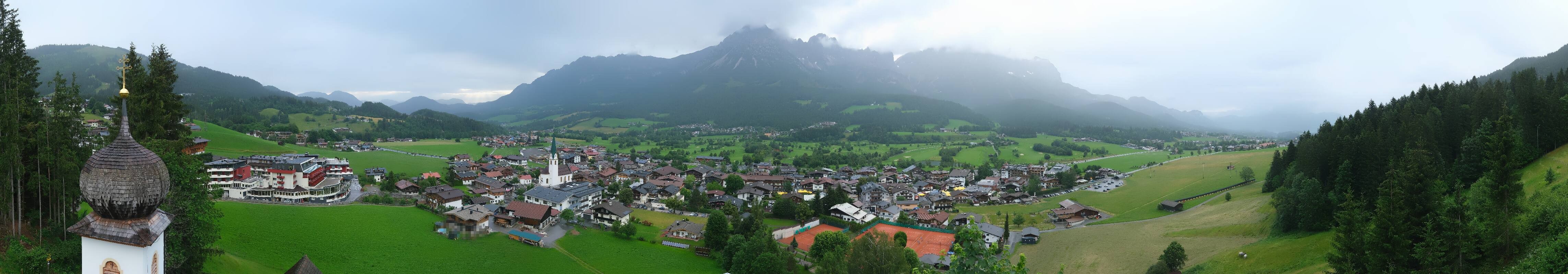 Archiv Foto Webcam Ellmau, Wilder Kaiser