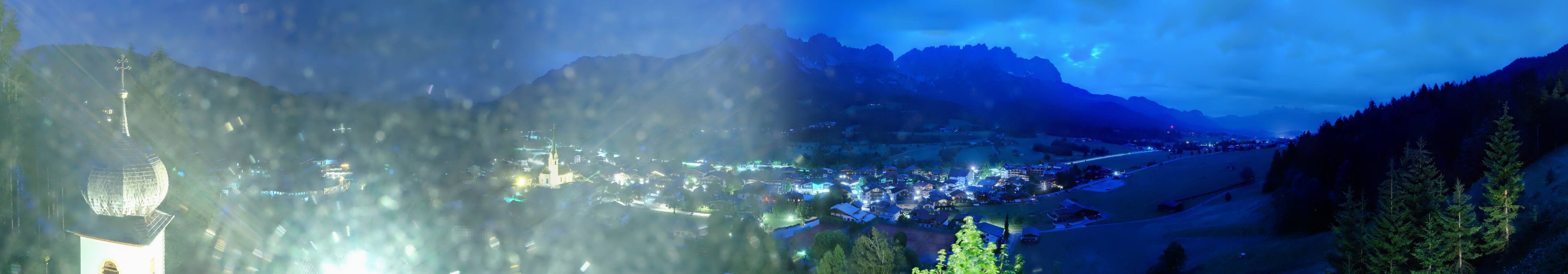 Archiv Foto Webcam Ellmau, Wilder Kaiser