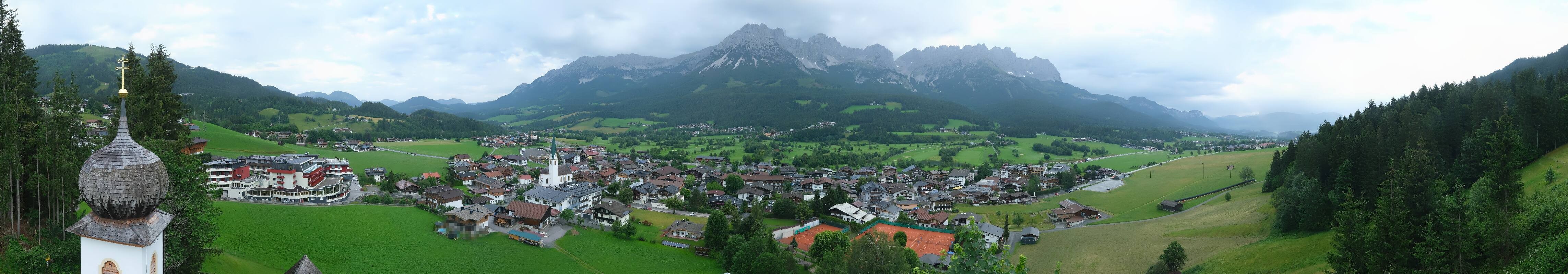 Archiv Foto Webcam Ellmau, Wilder Kaiser