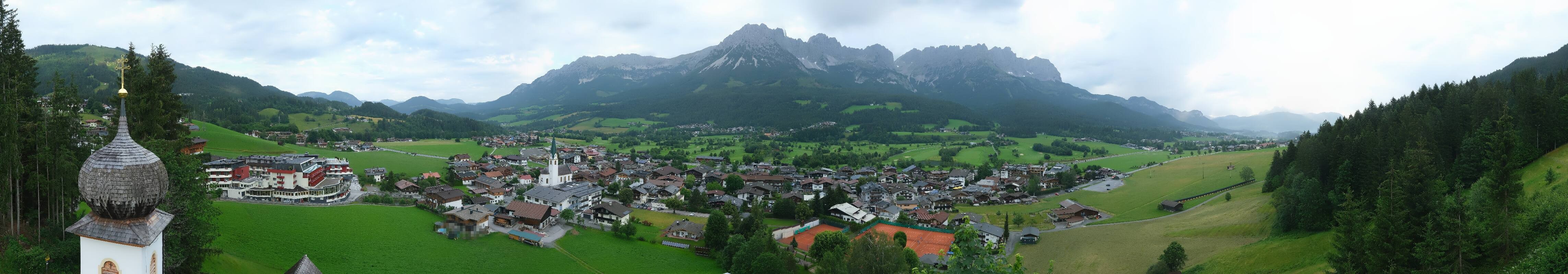 Archiv Foto Webcam Ellmau, Wilder Kaiser