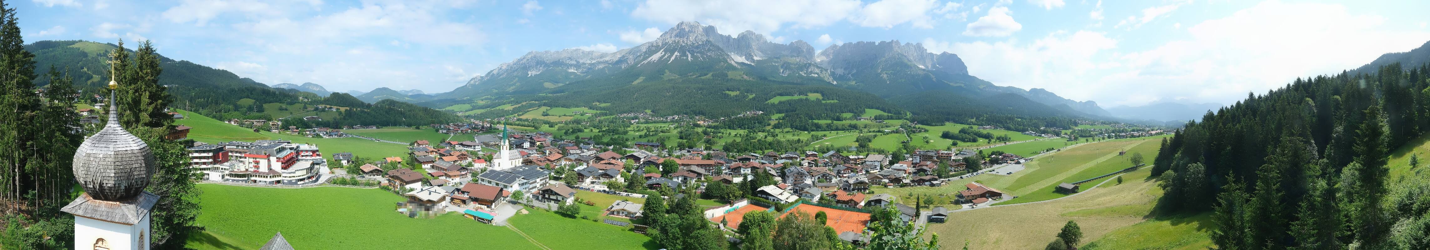 Archiv Foto Webcam Ellmau, Wilder Kaiser