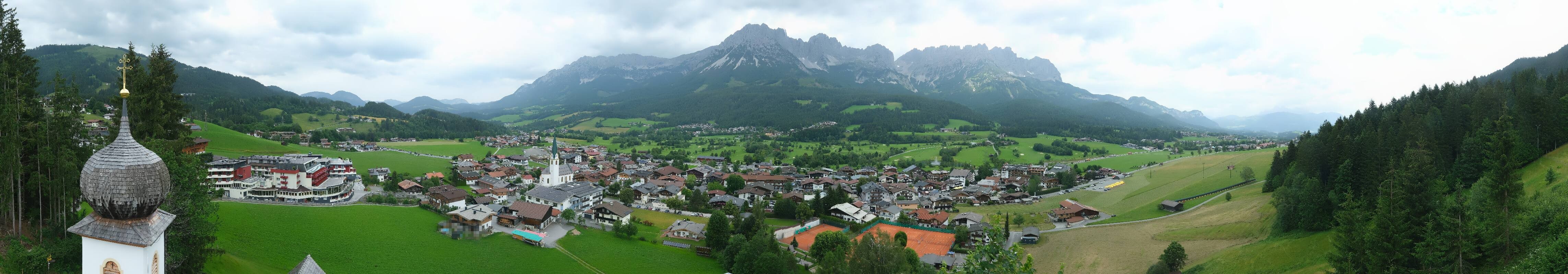 Archiv Foto Webcam Ellmau, Wilder Kaiser