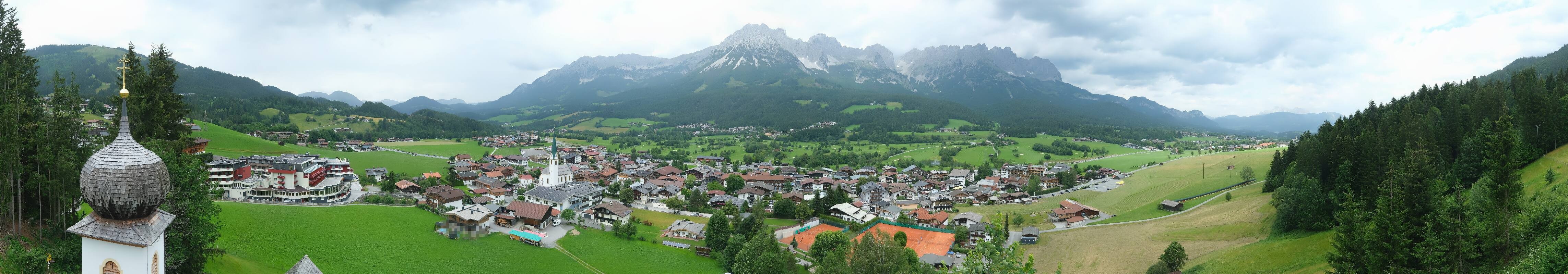 Archiv Foto Webcam Ellmau, Wilder Kaiser