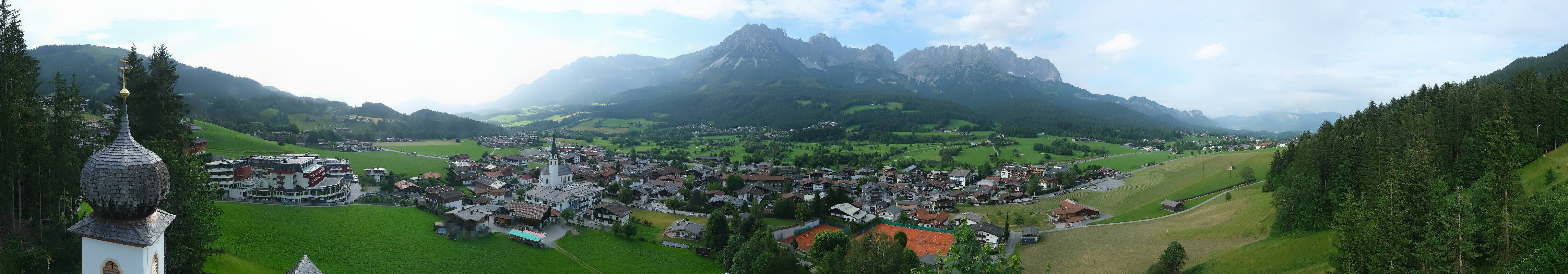 Archiv Foto Webcam Ellmau, Wilder Kaiser