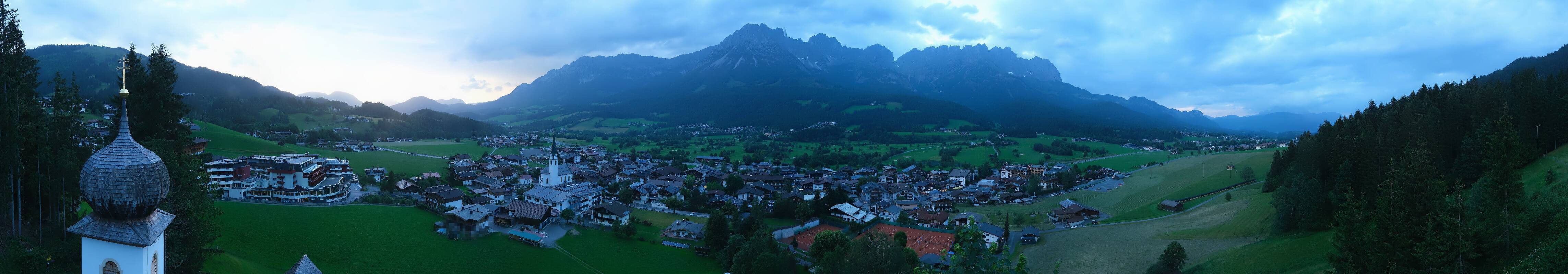 Archiv Foto Webcam Ellmau, Wilder Kaiser