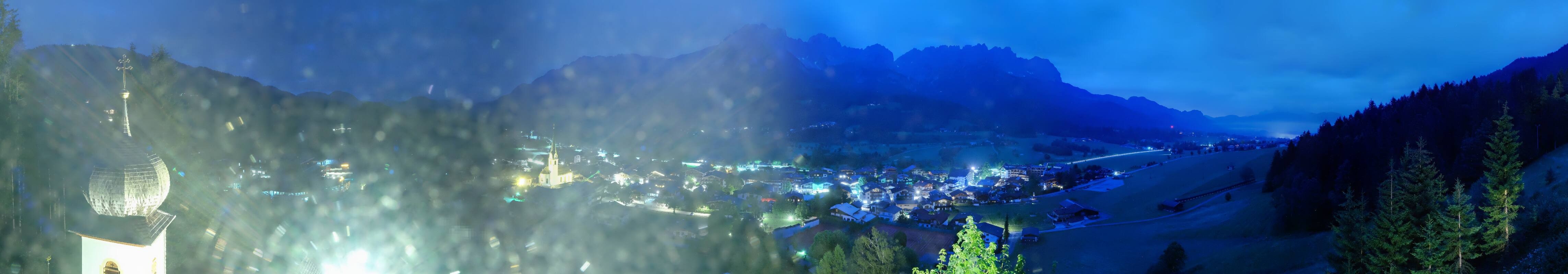 Archiv Foto Webcam Ellmau, Wilder Kaiser