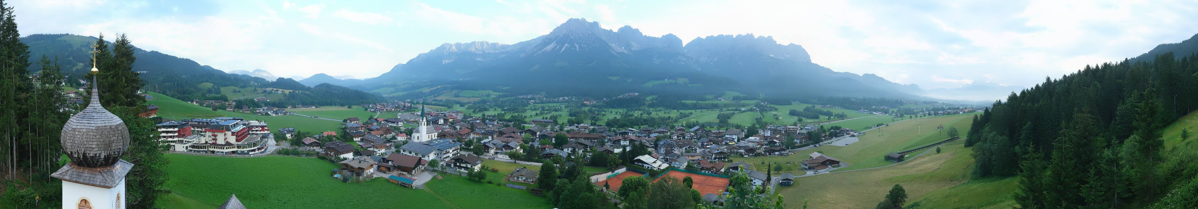 Archiv Foto Webcam Ellmau, Wilder Kaiser