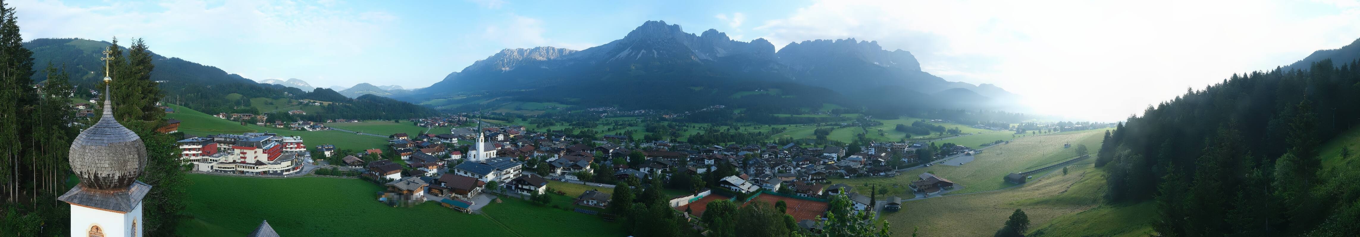 Archiv Foto Webcam Ellmau, Wilder Kaiser