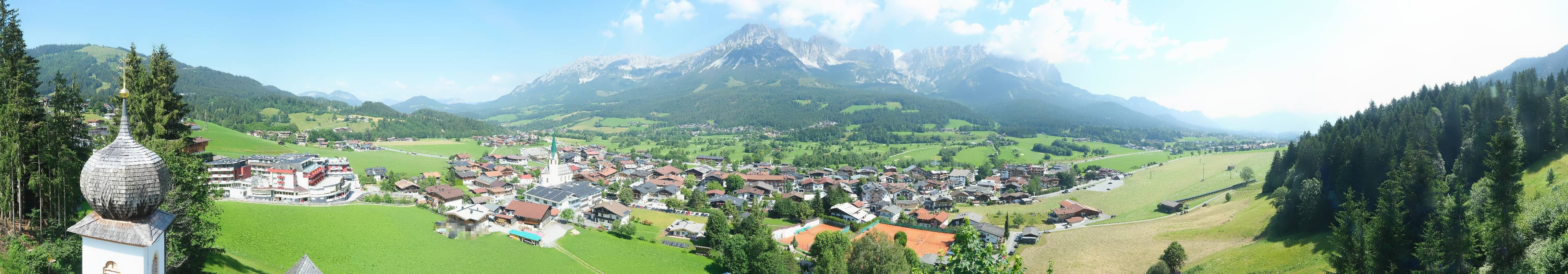Archiv Foto Webcam Ellmau, Wilder Kaiser