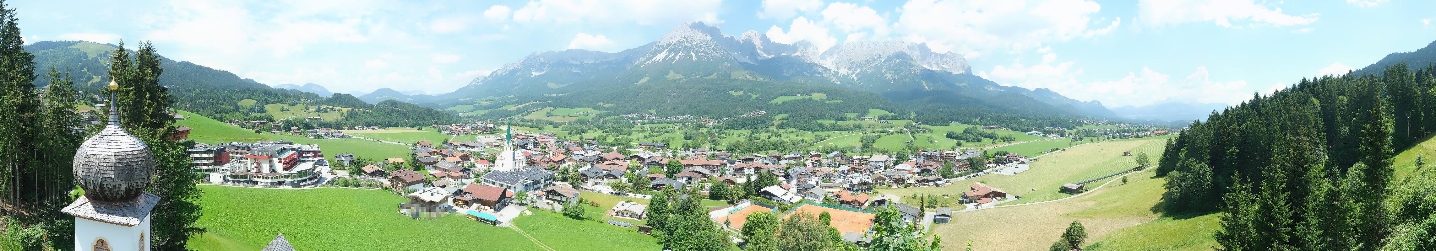 Archiv Foto Webcam Ellmau, Wilder Kaiser