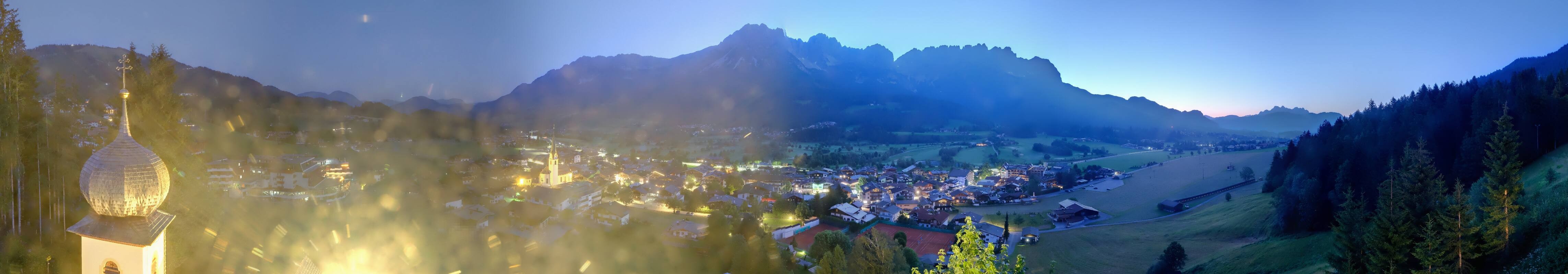 Archiv Foto Webcam Ellmau, Wilder Kaiser