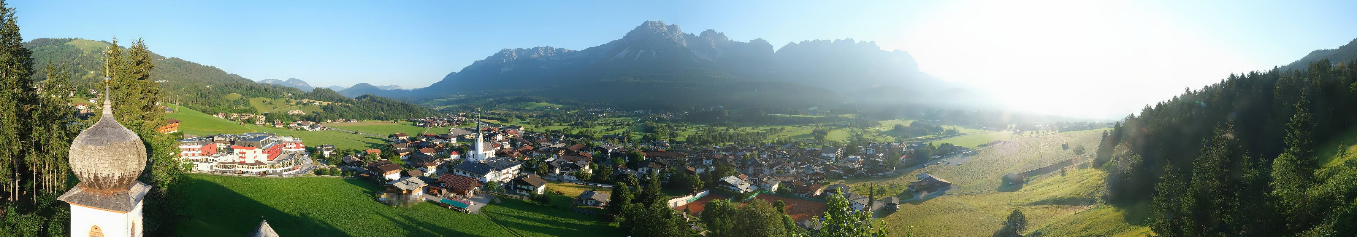 Archiv Foto Webcam Ellmau, Wilder Kaiser