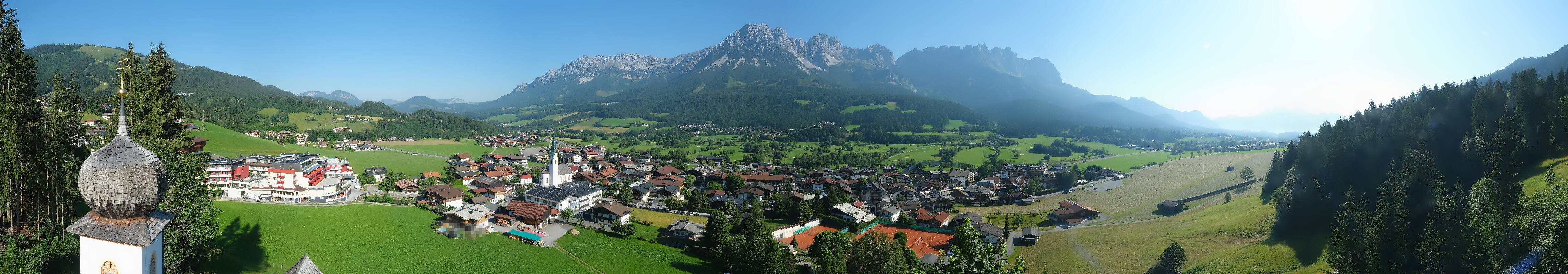 Archiv Foto Webcam Ellmau, Wilder Kaiser