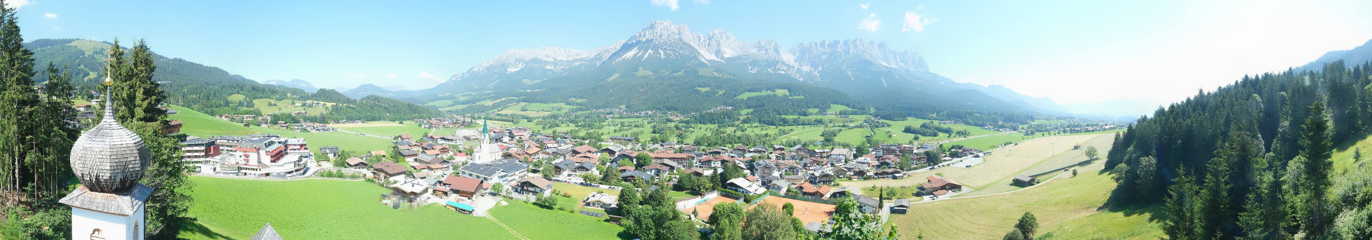Archiv Foto Webcam Ellmau, Wilder Kaiser