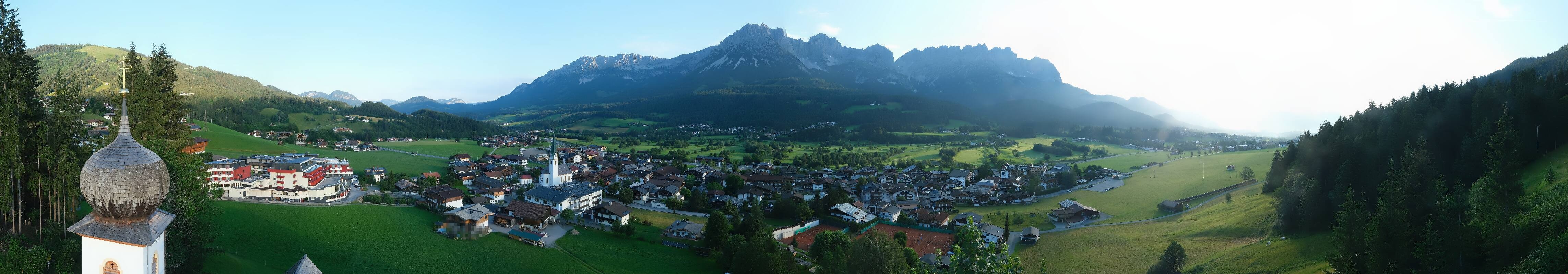 Archiv Foto Webcam Ellmau, Wilder Kaiser