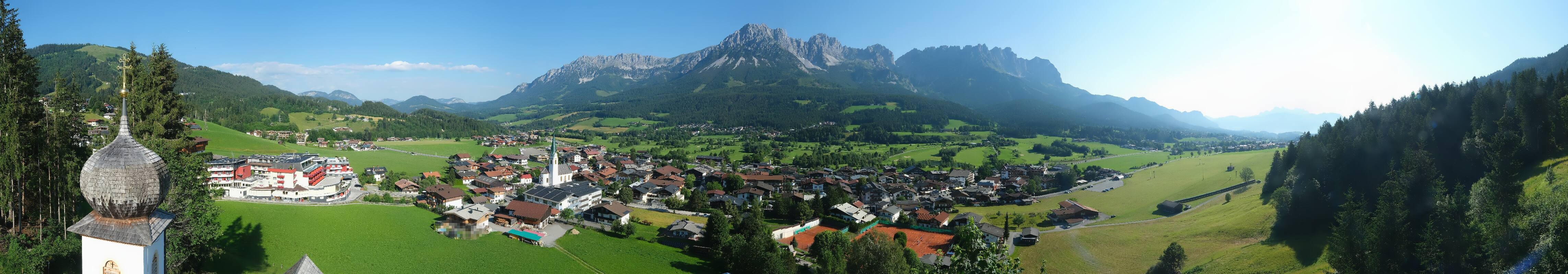 Archiv Foto Webcam Ellmau, Wilder Kaiser
