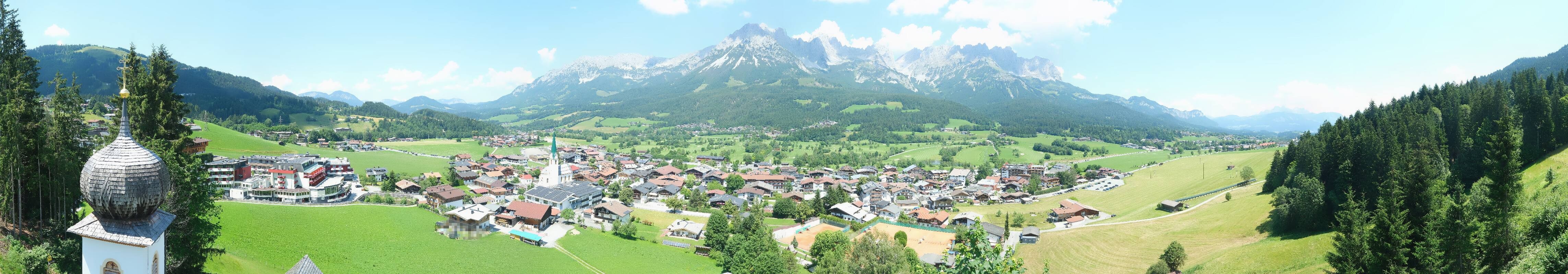Archiv Foto Webcam Ellmau, Wilder Kaiser