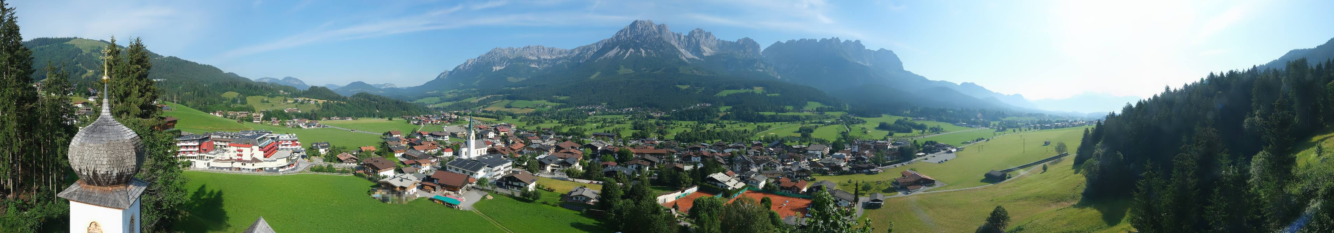 Archiv Foto Webcam Ellmau, Wilder Kaiser
