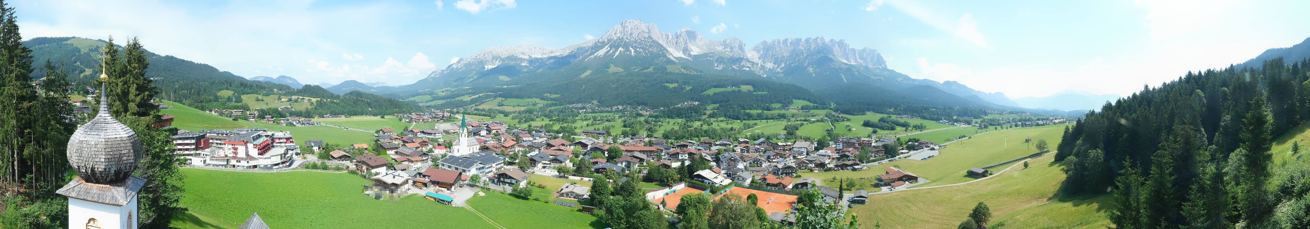 Archiv Foto Webcam Ellmau, Wilder Kaiser