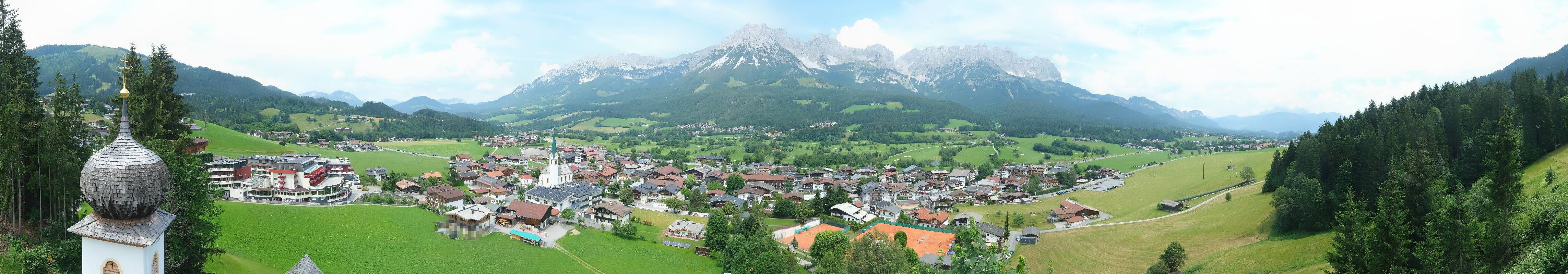 Archiv Foto Webcam Ellmau, Wilder Kaiser
