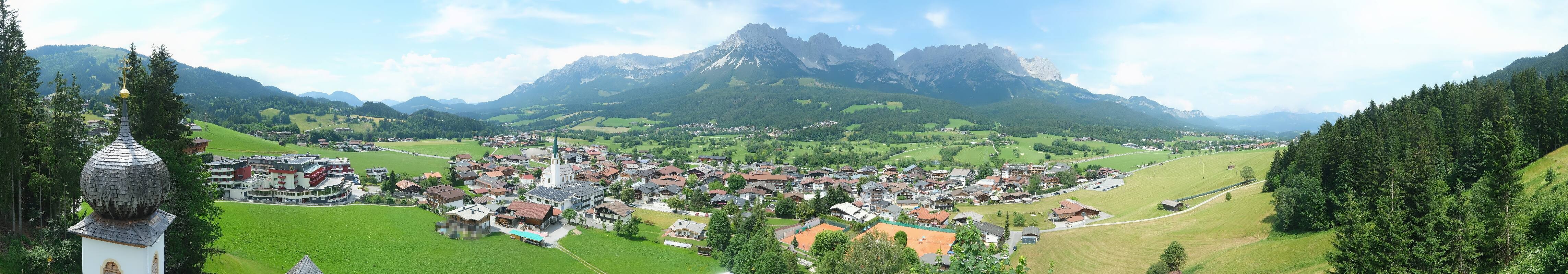 Archiv Foto Webcam Ellmau, Wilder Kaiser