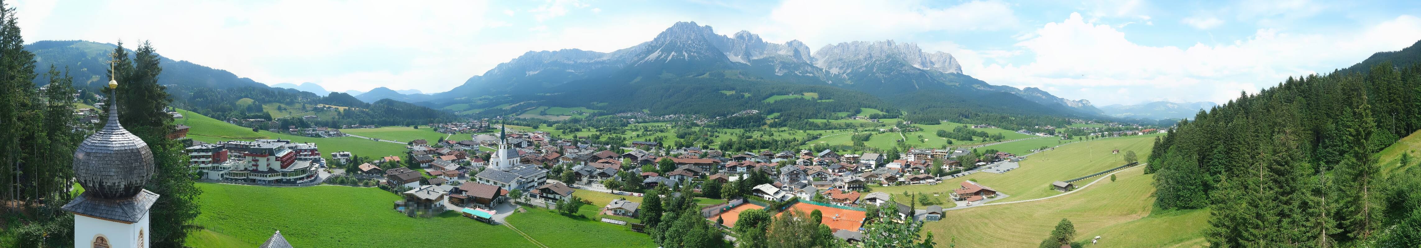Archiv Foto Webcam Ellmau, Wilder Kaiser