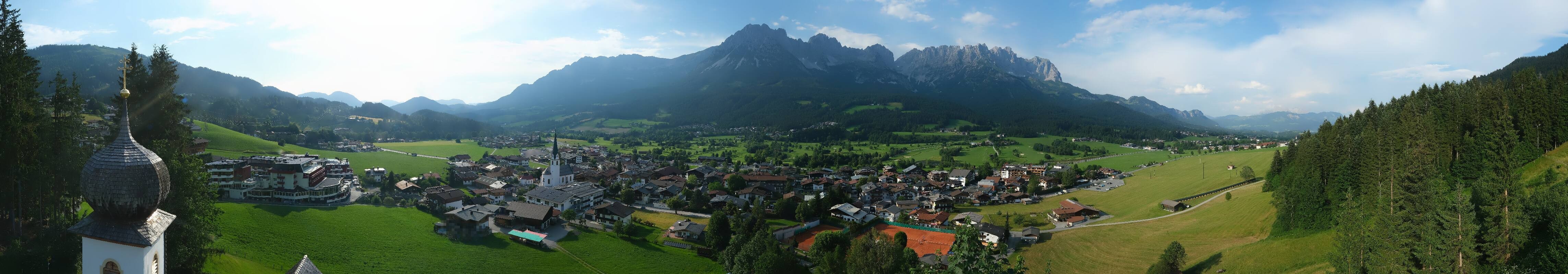 Archiv Foto Webcam Ellmau, Wilder Kaiser