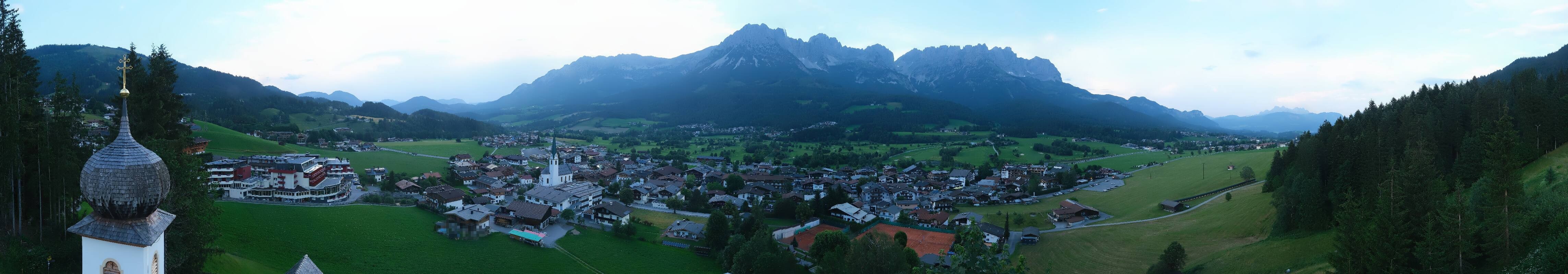 Archiv Foto Webcam Ellmau, Wilder Kaiser