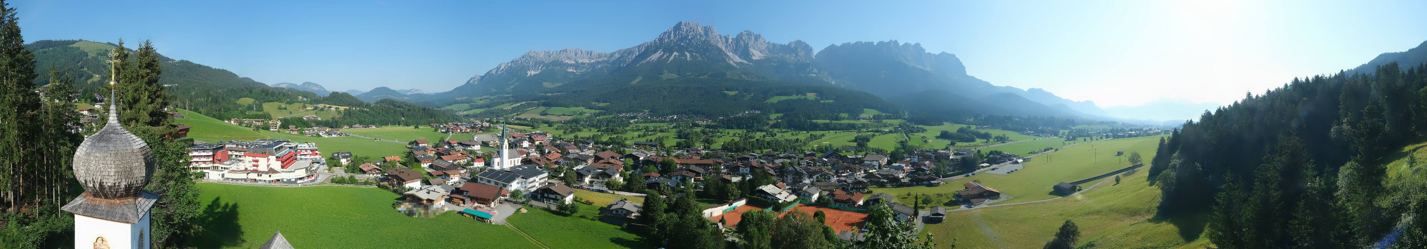 Archiv Foto Webcam Ellmau, Wilder Kaiser