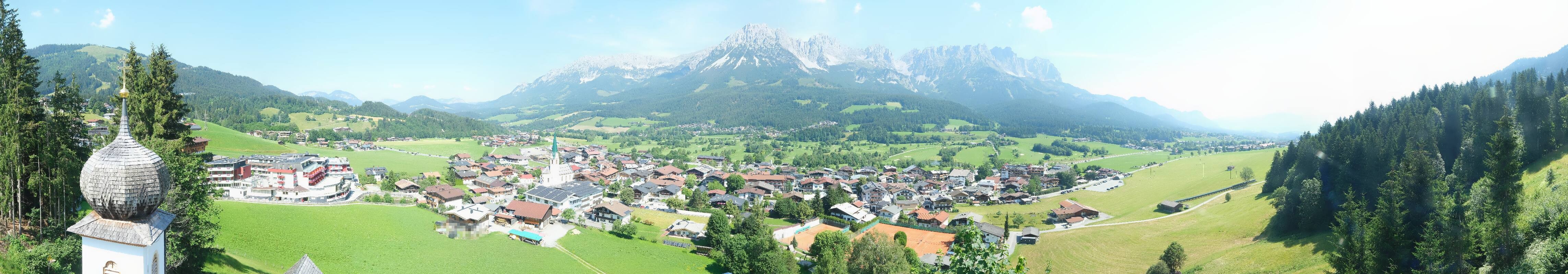 Archiv Foto Webcam Ellmau, Wilder Kaiser
