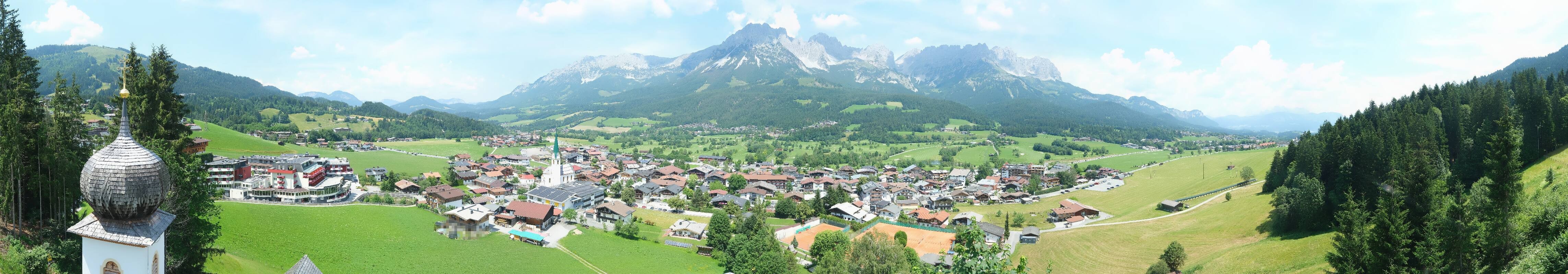 Archiv Foto Webcam Ellmau, Wilder Kaiser