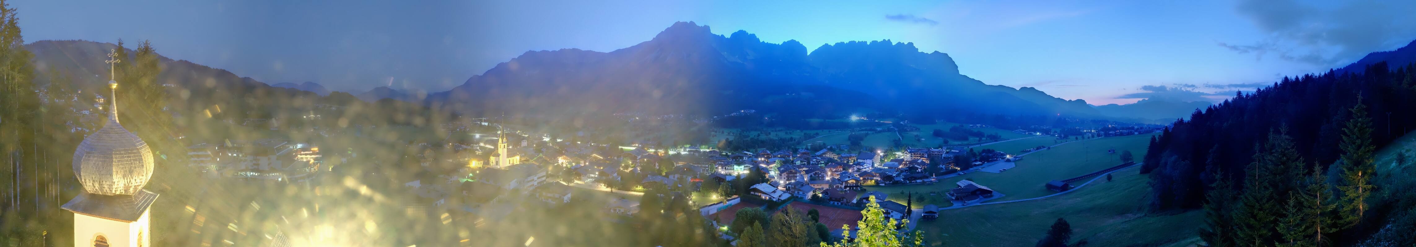 Archiv Foto Webcam Ellmau, Wilder Kaiser