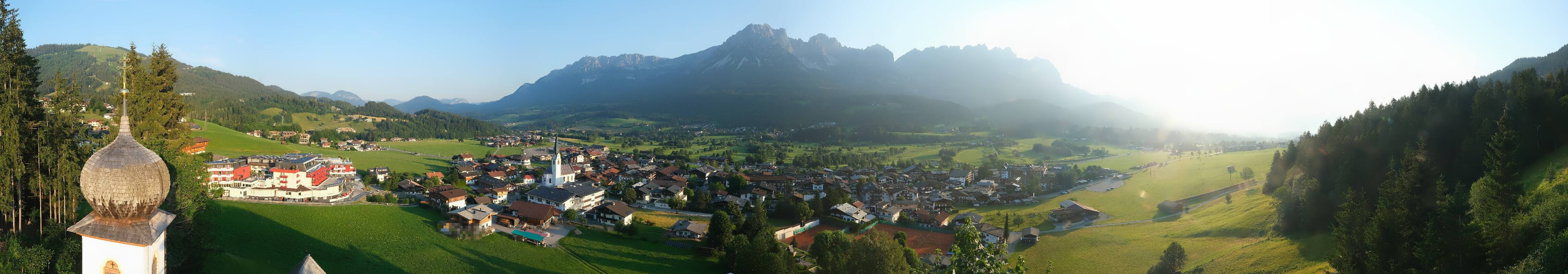 Archiv Foto Webcam Ellmau, Wilder Kaiser