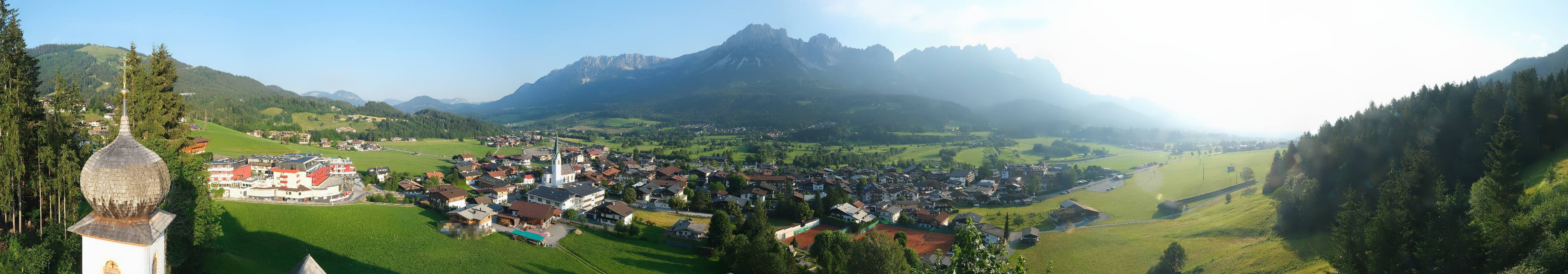 Archiv Foto Webcam Ellmau, Wilder Kaiser