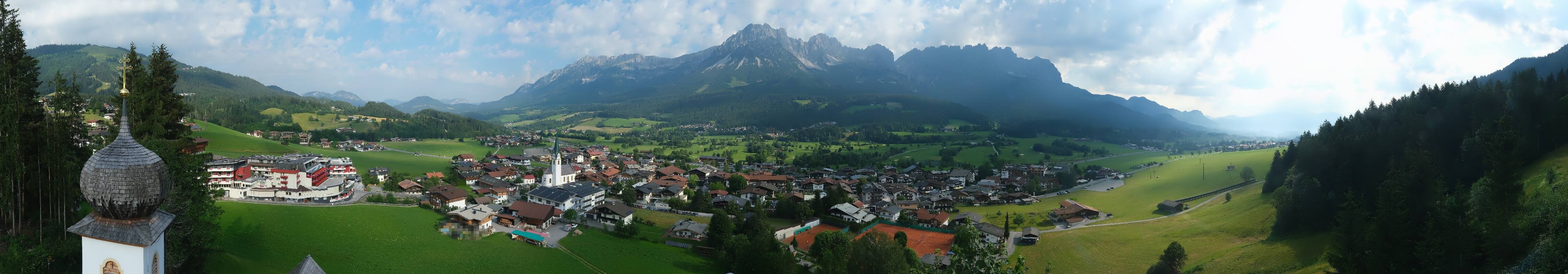 Archiv Foto Webcam Ellmau, Wilder Kaiser
