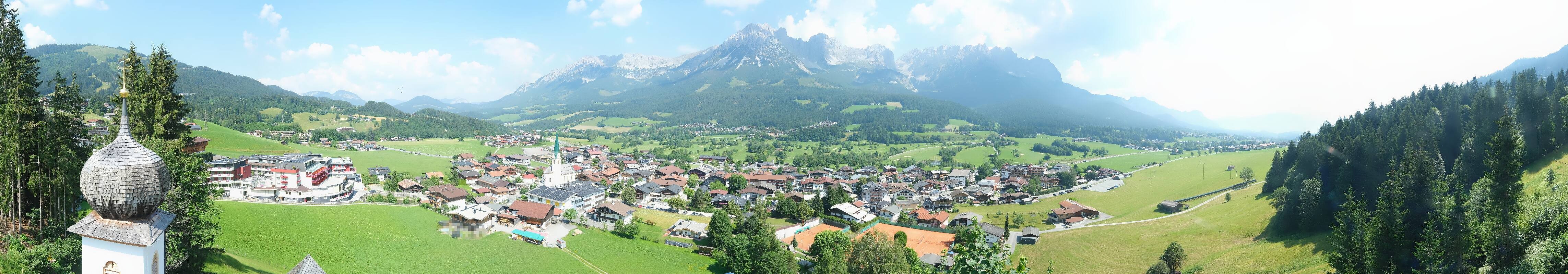 Archiv Foto Webcam Ellmau, Wilder Kaiser