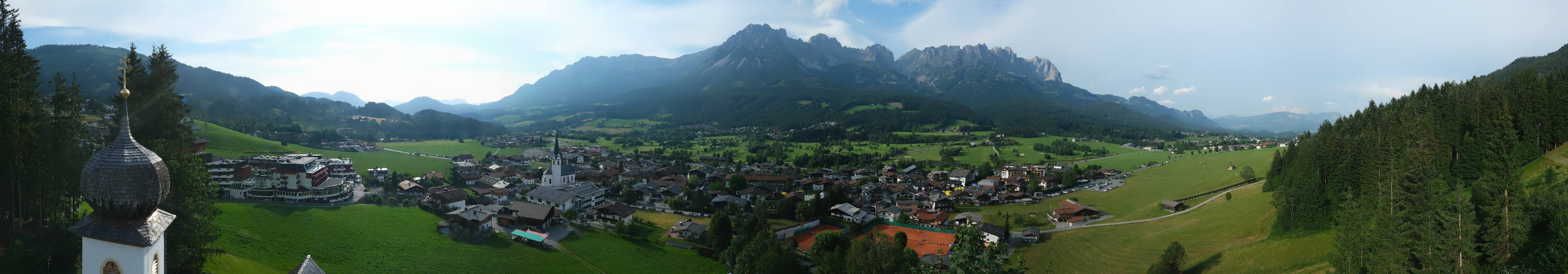 Archiv Foto Webcam Ellmau, Wilder Kaiser