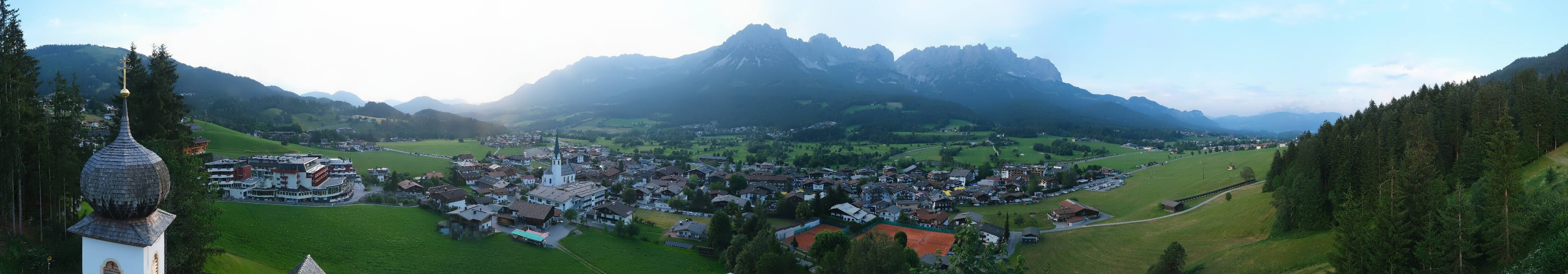 Archiv Foto Webcam Ellmau, Wilder Kaiser