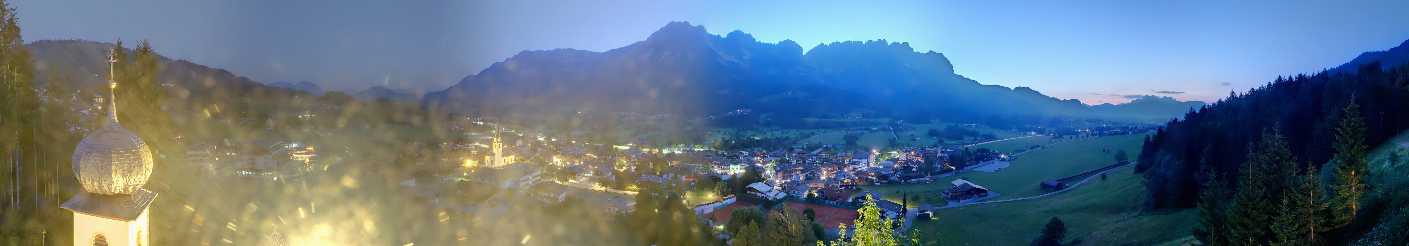 Archiv Foto Webcam Ellmau, Wilder Kaiser