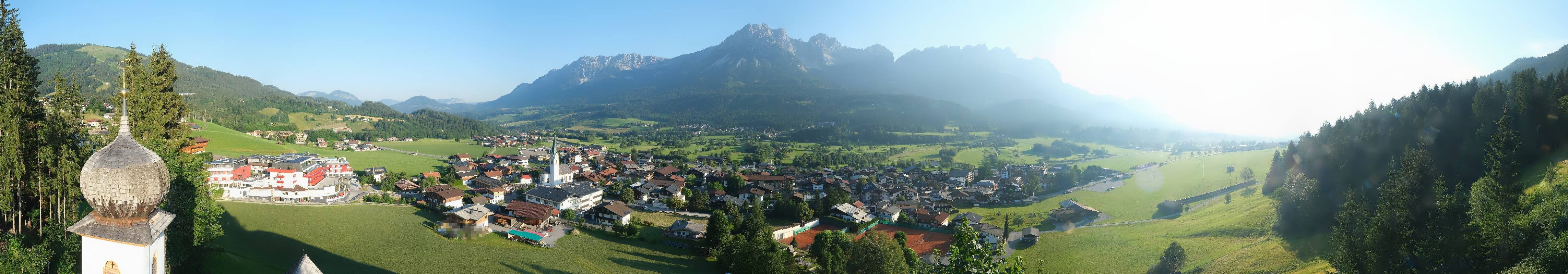 Archiv Foto Webcam Ellmau, Wilder Kaiser